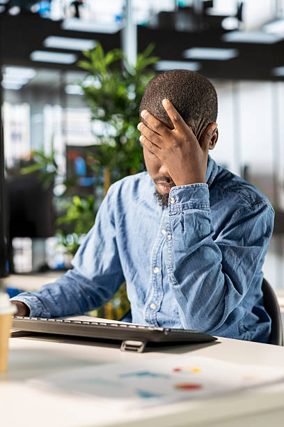 istock Stressed general manager working under pressure on crucial organizational tasks 2225834523