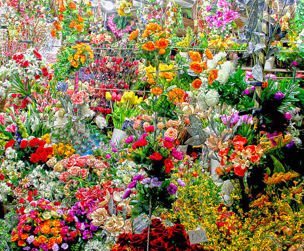 istock Colorfull flowers in spring 2225835503