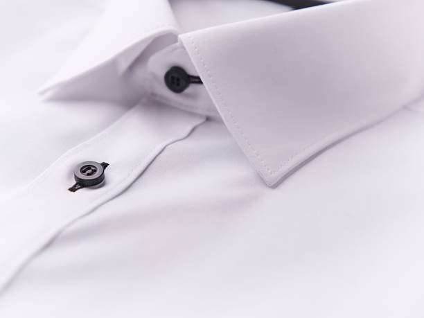 istock Close up of white Men's shirt. 2225839574