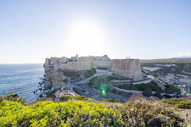 istock Historic Cliffside Town Overlooking Blue Sea 2225842114