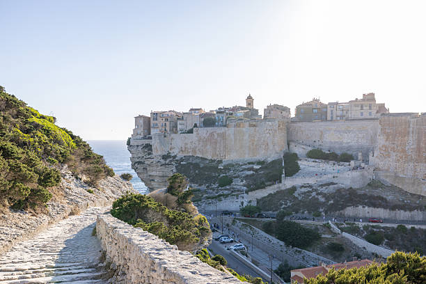 istock Historic Cliffside Town Overlooking Mediterranean Sea 2225842290