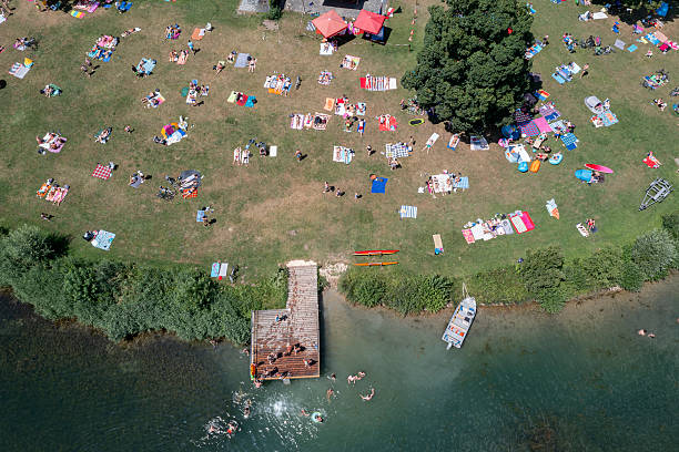 istock People swimming and sunbathing 2225842551