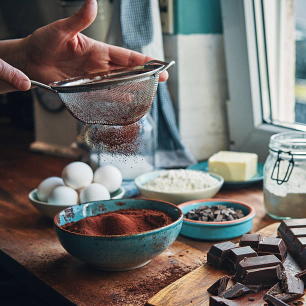 istock Preparing Chocolate Brownies with High Quality Cocoa and Chocolate 2225848585