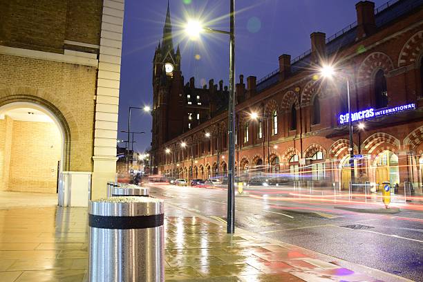 istock Saint Pancras Station at night 2225854778