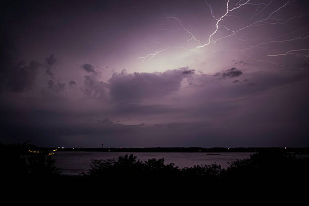 istock lightning in night sky over lake lewisville 2225855074