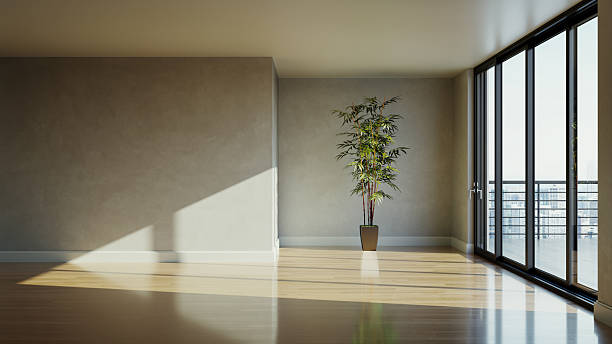 istock Large luxury modern bright interiors room mockup illustration 3D rendering image png 2225874236
