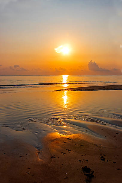 istock Sunrise and silhouette in mo 2225907349
