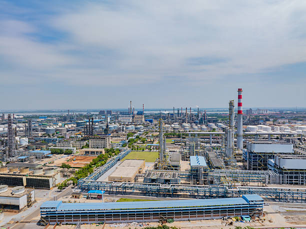 istock Large petrochemical plant China 2225911083