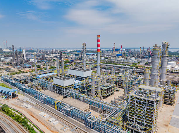 istock Large petrochemical plant China 2225911091