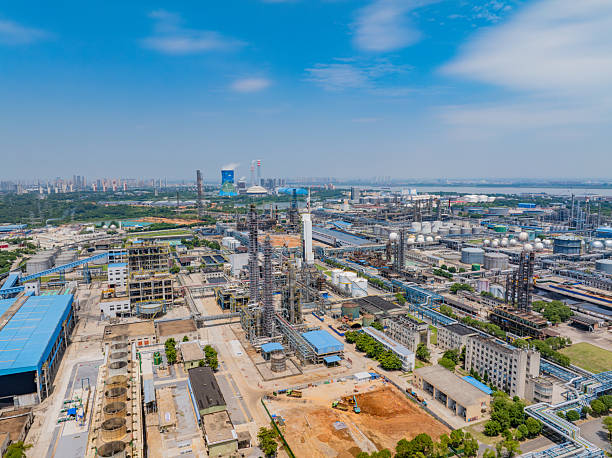 istock Large petrochemical plant China 2225911094
