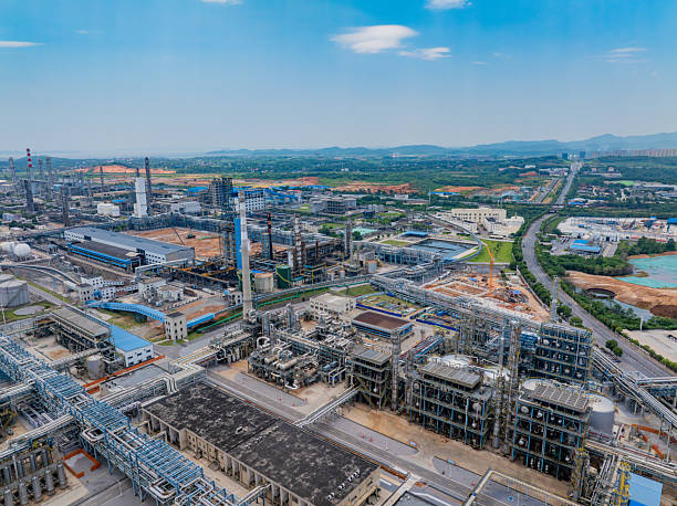 istock Large petrochemical plant China 2225911117