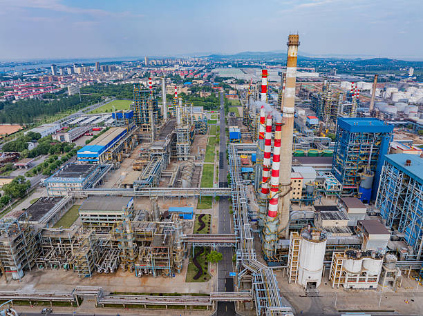 istock Large petrochemical plant China 2225911229