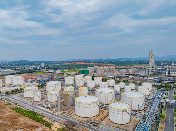istock Large petrochemical plant China 2225911267