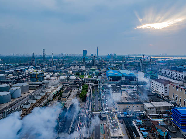 istock Large petrochemical plant China 2225911293