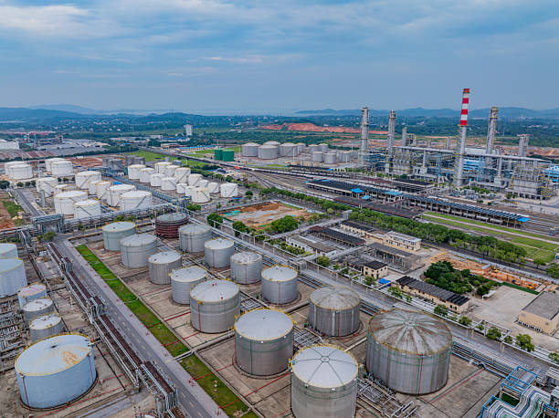 istock Large petrochemical plant China 2225911329