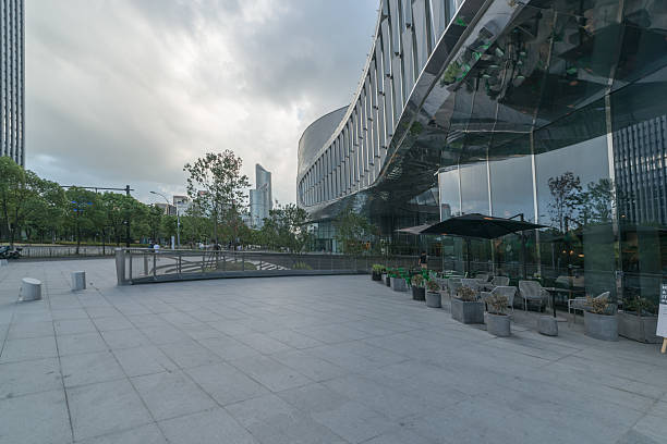 istock Hangzhou road city buildings 2225916468