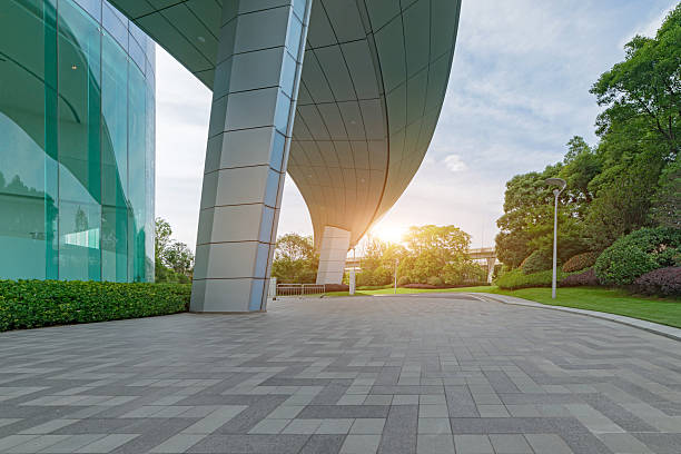 istock High-rise buildings Asphalt road 2225925707