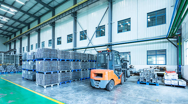 Automobile production equipment factory