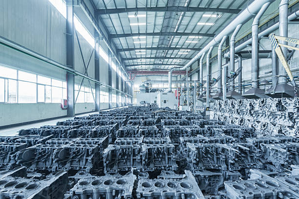Automobile production equipment factory