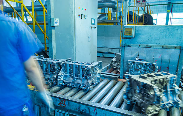 Automobile production equipment factory