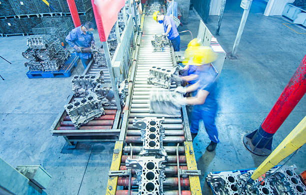 Automobile production equipment factory