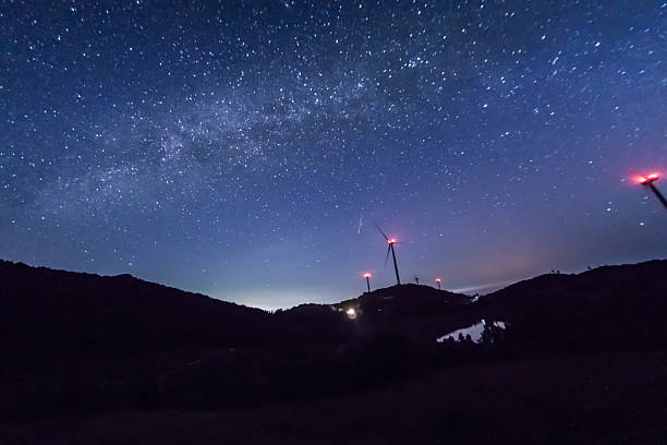 istock Camping outdoors under the beautiful starry sky 2225930639