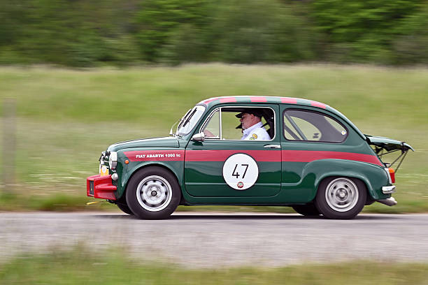 Stockholm, Sweden -June 08, 2025: Fiat Abarth 1000 TC from 1965 at a classic and vintage car event at Djurgården, Stockholm.