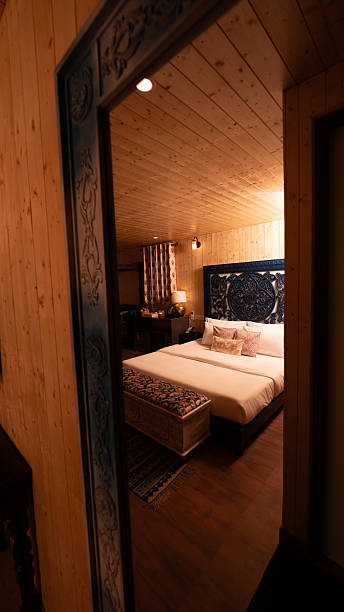 istock Wooden cootage interior 2225950383