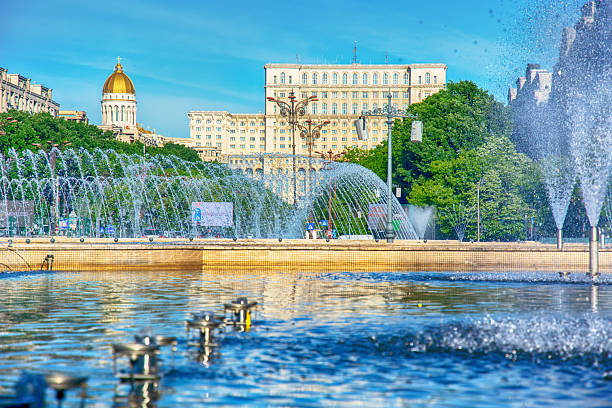 istock Unirii Square in Bucharest, Romania 2225955810