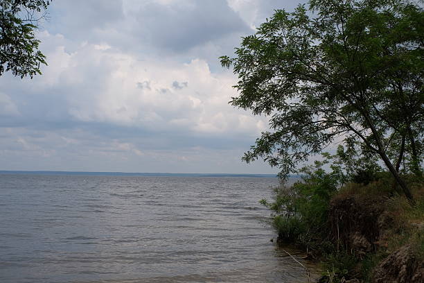 Landscapes and views in Trakhtemyriv natural reserve in Ukraine