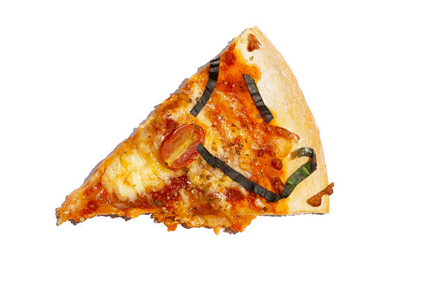 istock Slices of pizza on white background. 2225959797
