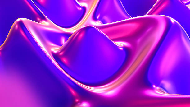 istock Purple blue plastic shiny background, latex glossy texture pattern wallpaper 2225963690