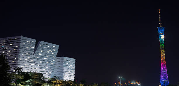 istock Canton Tower and Guangzhou Library 2225966544