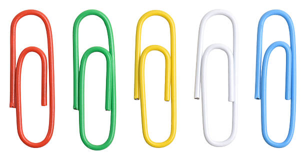 istock Collection of colorful paper clips 2225974953