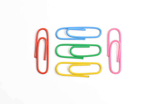 istock Collection of colorful paper clips 2225975218