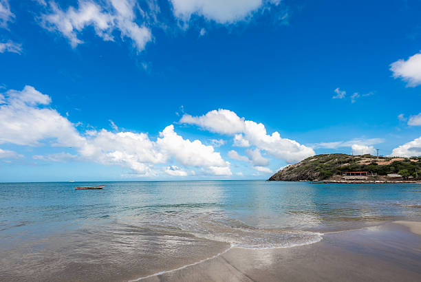 istock Tranquil Ocean View with Blue Sky and Clouds 2225983508