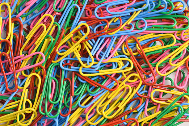 istock Pile of colorful paper clips 2225998421