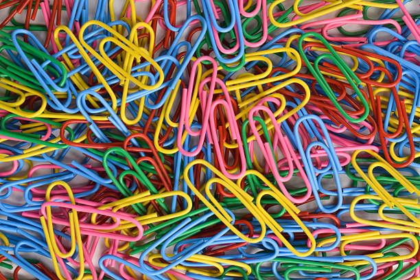 istock Pile of colorful paper clips 2225998468