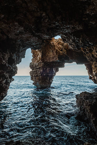 istock landscape natural sea stone cave 2226017668