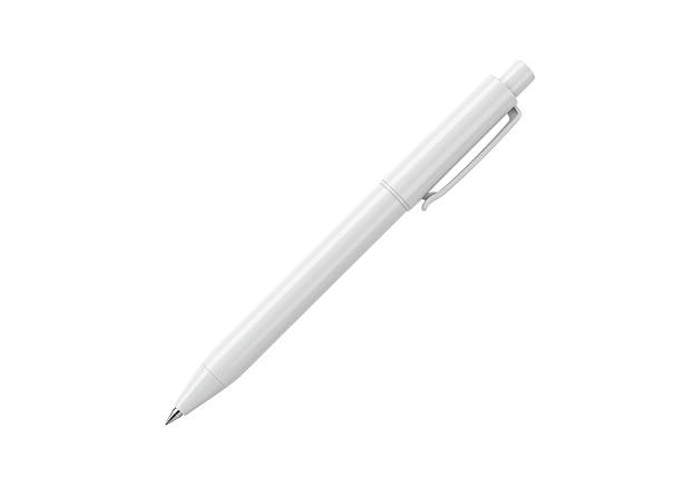 istock Isolated Simple White Ballpoint Pen for Writing 2226023885
