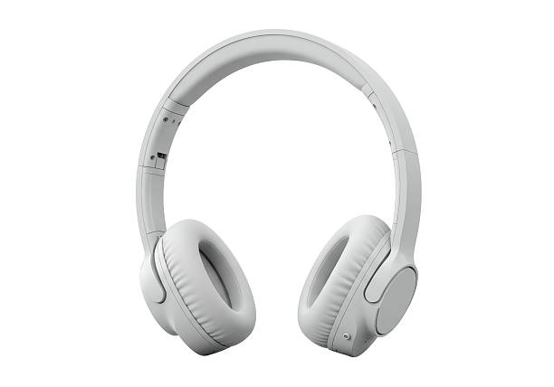 istock Isolated White Over-Ear Headphones Minimalist and Modern Design 2226028630