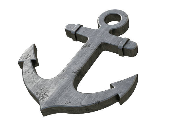 istock Isolated Rusty Vintage Metal Anchor 2226029407