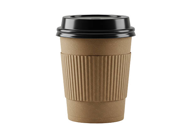istock Isolated Disposable Coffee Cup with Black Lid 2226029531
