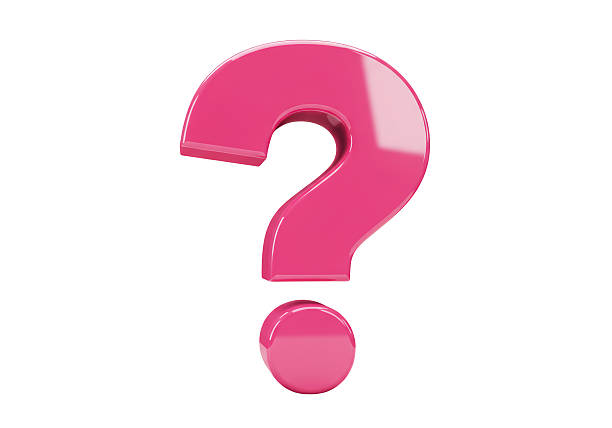 istock Isolated Glossy Question Mark Symbol for Inquiry 2226029854