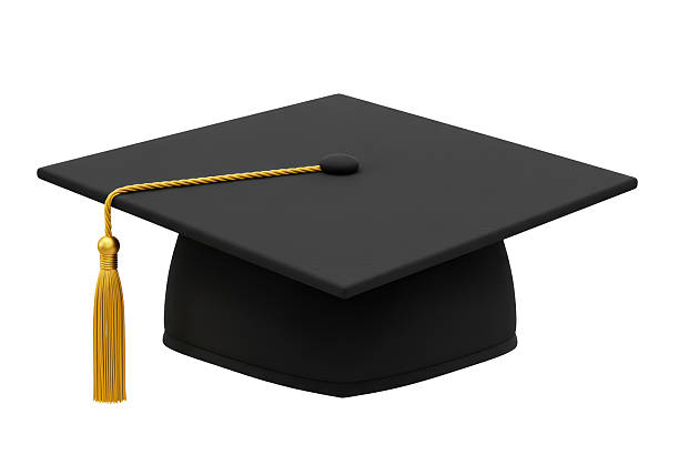 istock Isolated Academic Graduation Cap with Golden Tassel 2226030341