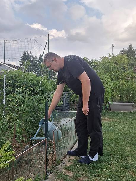 istock Watering the vegetable garden 2226035228