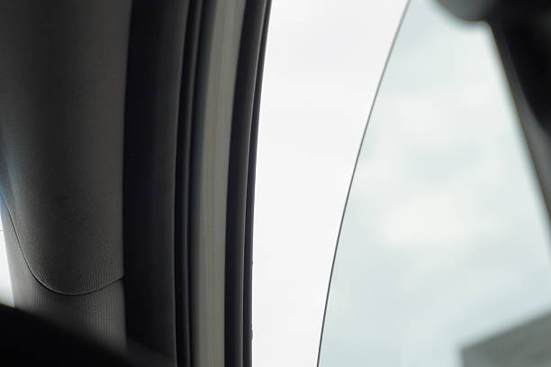 istock Half-open window of a car 2226036653