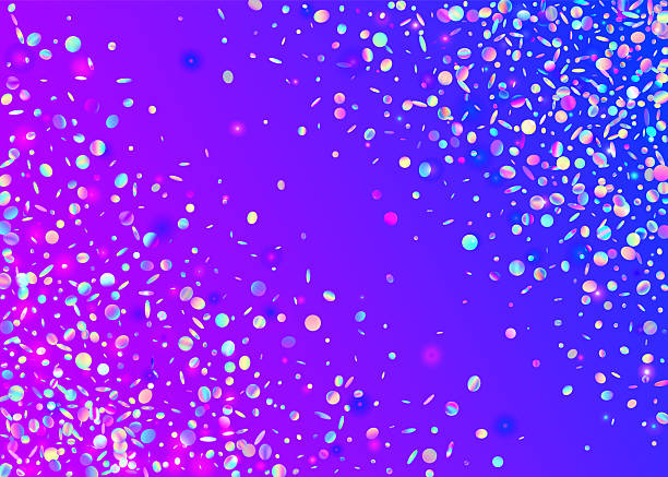 istock Carnival Sparkle. Happy Texture. Modern Design. Digital Banner. Pink Laser Tinsel. 3d Surprise Template. Hologram Serpentine. Rainbow Burst. Blue Carnival Sparkle 2226041691