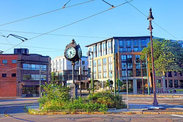 Cleveland Circle is an area of Boston, Massachusetts. It is located at the southern tip of Boston's Brighton neighborhood