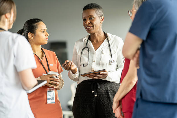 istock Medical Team Having a Discussion in a Hospital Setting 2226052835